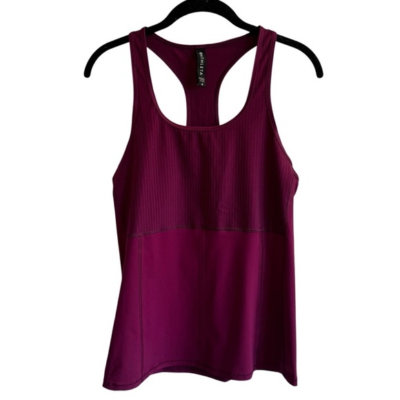 Athleta Vitality Rib Tank, Velvet Plum, Size M - Picture 4 of 11